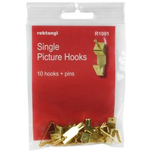 Single Picture Hooks & Pins