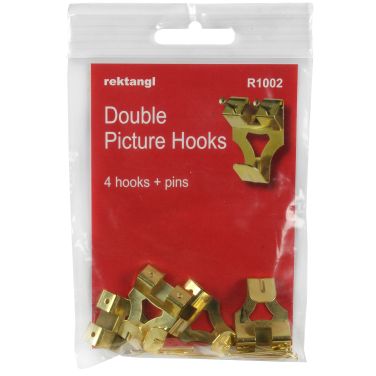 Double Picture Hooks & Pins